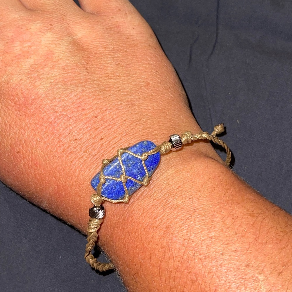 Lapis bracelet